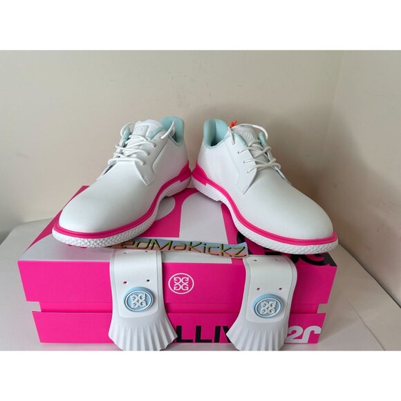 G/FORE GALLIVAN2R KILTIE GOLF SHOES PINK WOMENS SIZES - Picture 2 of 7